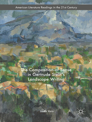 cover image of The Composition of Sense in Gertrude Stein's Landscape Writing